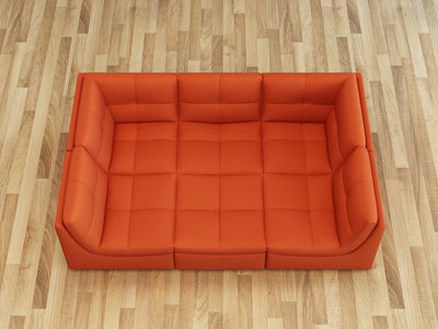 Lego Modular Sectional Sofa Set-Sectional Sofas-Jennifer Furniture