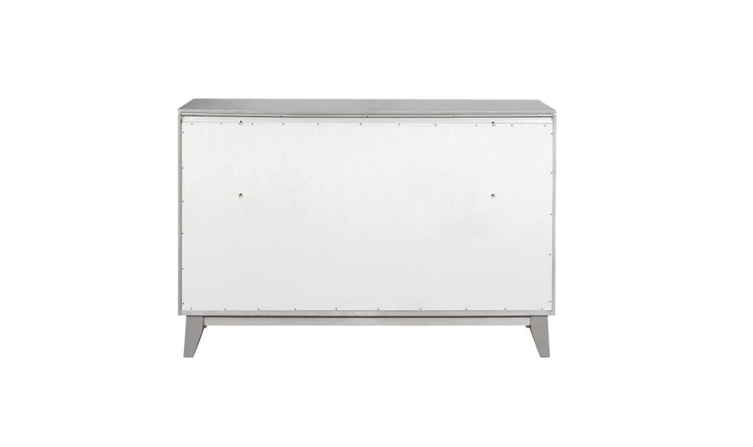 coaster company leighton dresser metallic mercury Coaster Furniture