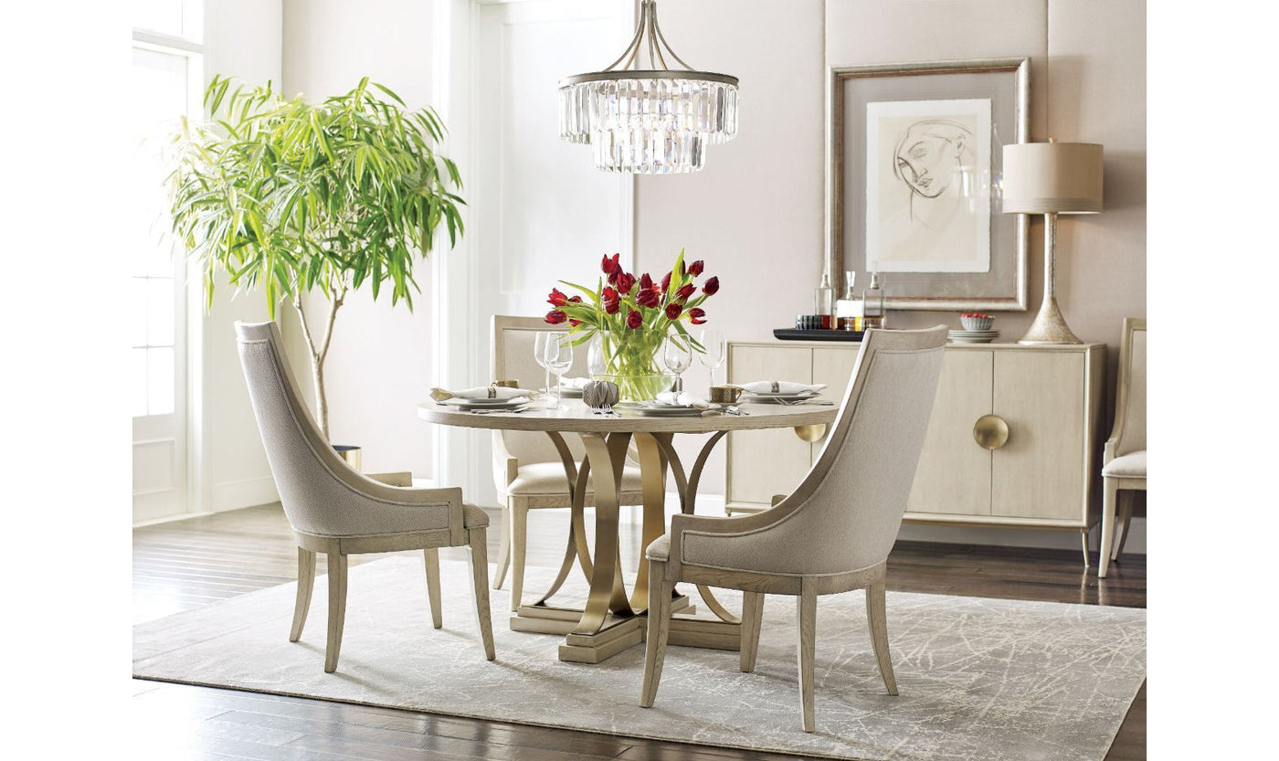 LENOX PLAZA DINING TABLE - COMPLETE-Dining Tables-Jennifer Furniture