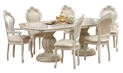 Leonardo Extendable Dining Table-Dining Tables-Jennifer Furniture