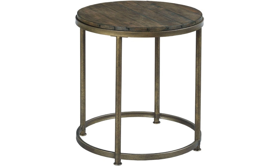 Leone Round End Table-End Tables-Jennifer Furniture