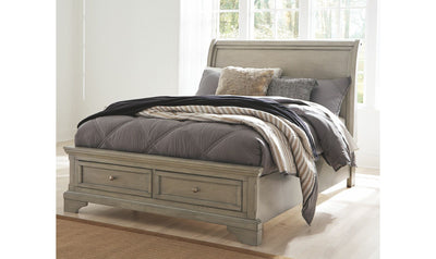 Lettner Full Size Storage bed-Beds-Jennifer Furniture