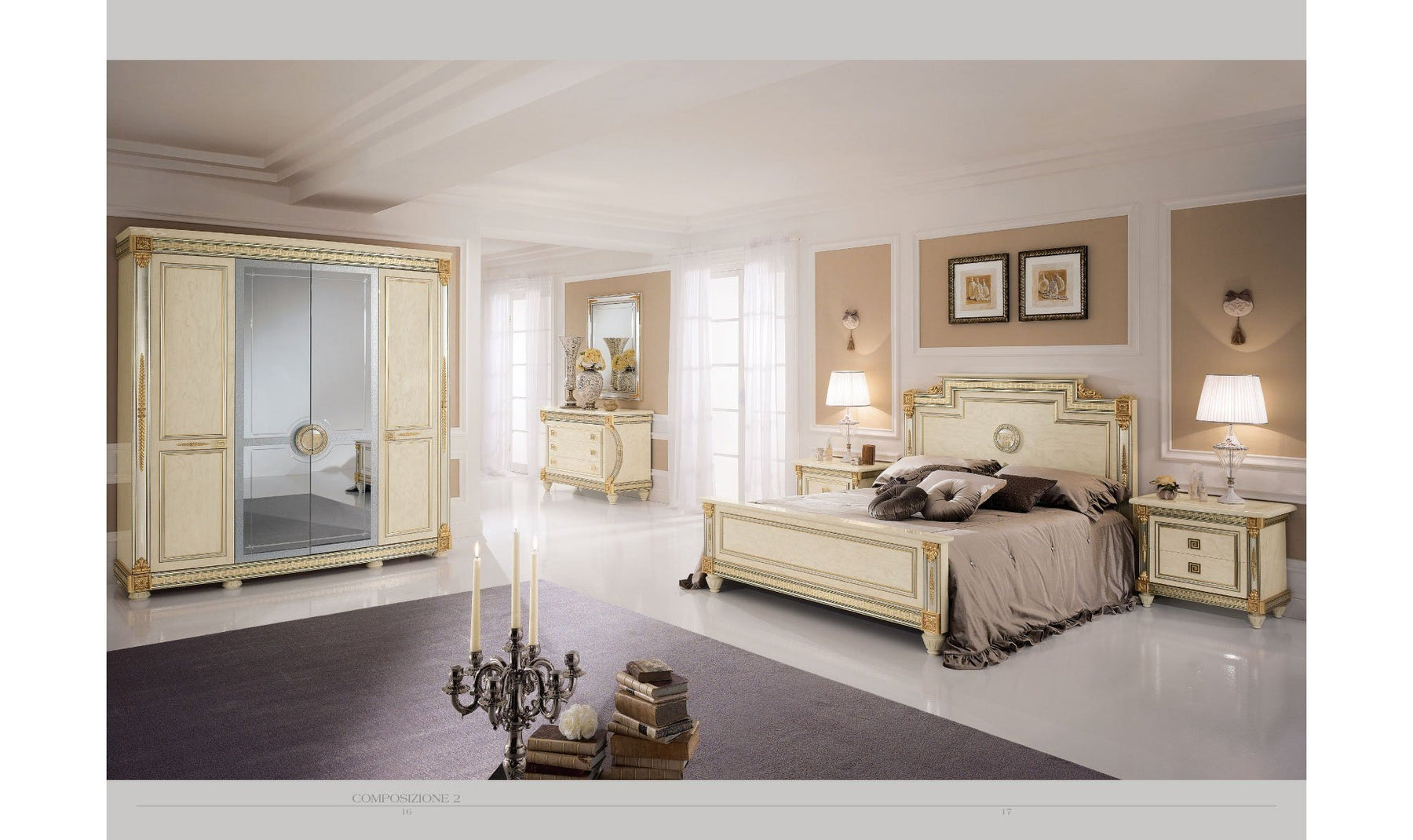 Buy ESF Furniture Liberty Rectangle Dresser Mirror in White Frame Online – Jennifer Furniture