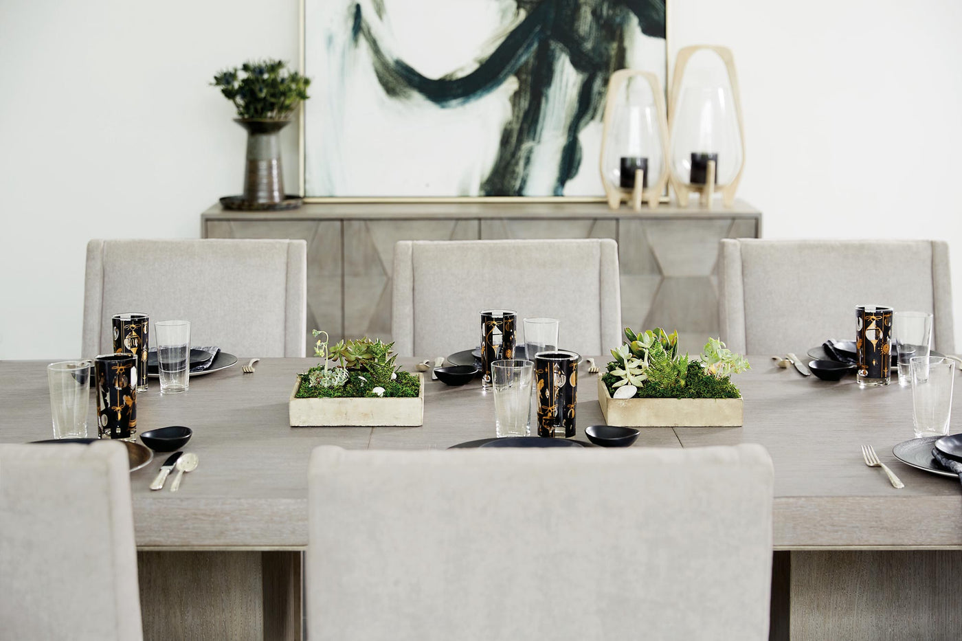 Linea Rectangular Dining Table-Dining Tables-Jennifer Furniture