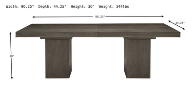 Linea Rectangular Dining Table-Dining Tables-Jennifer Furniture