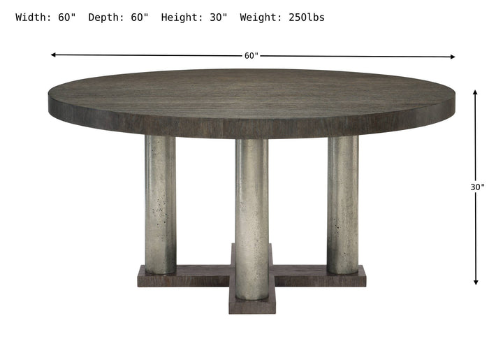 Linea Round Dining Table-Dining Tables-Jennifer Furniture