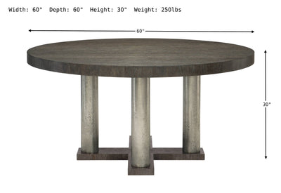 Linea Round Dining Table-Dining Tables-Jennifer Furniture