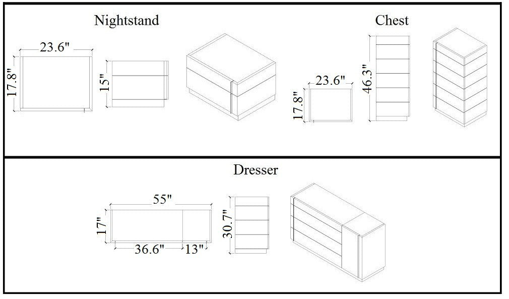 Lisbon Chest-Storage Chests-Jennifer Furniture