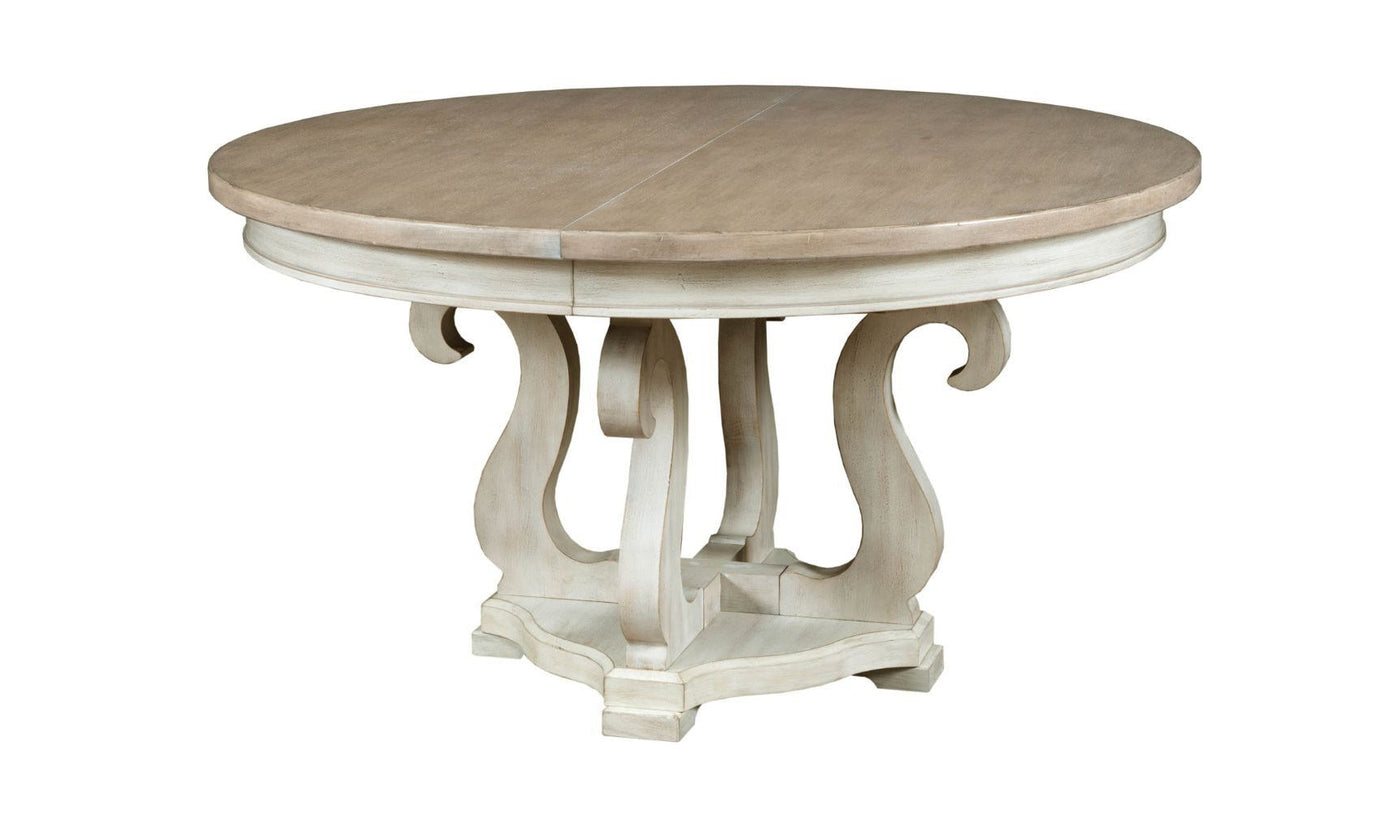 LITCHFIELD SUSSEX ROUND DINING TABLE COMPLETE-Dining Tables-Jennifer Furniture