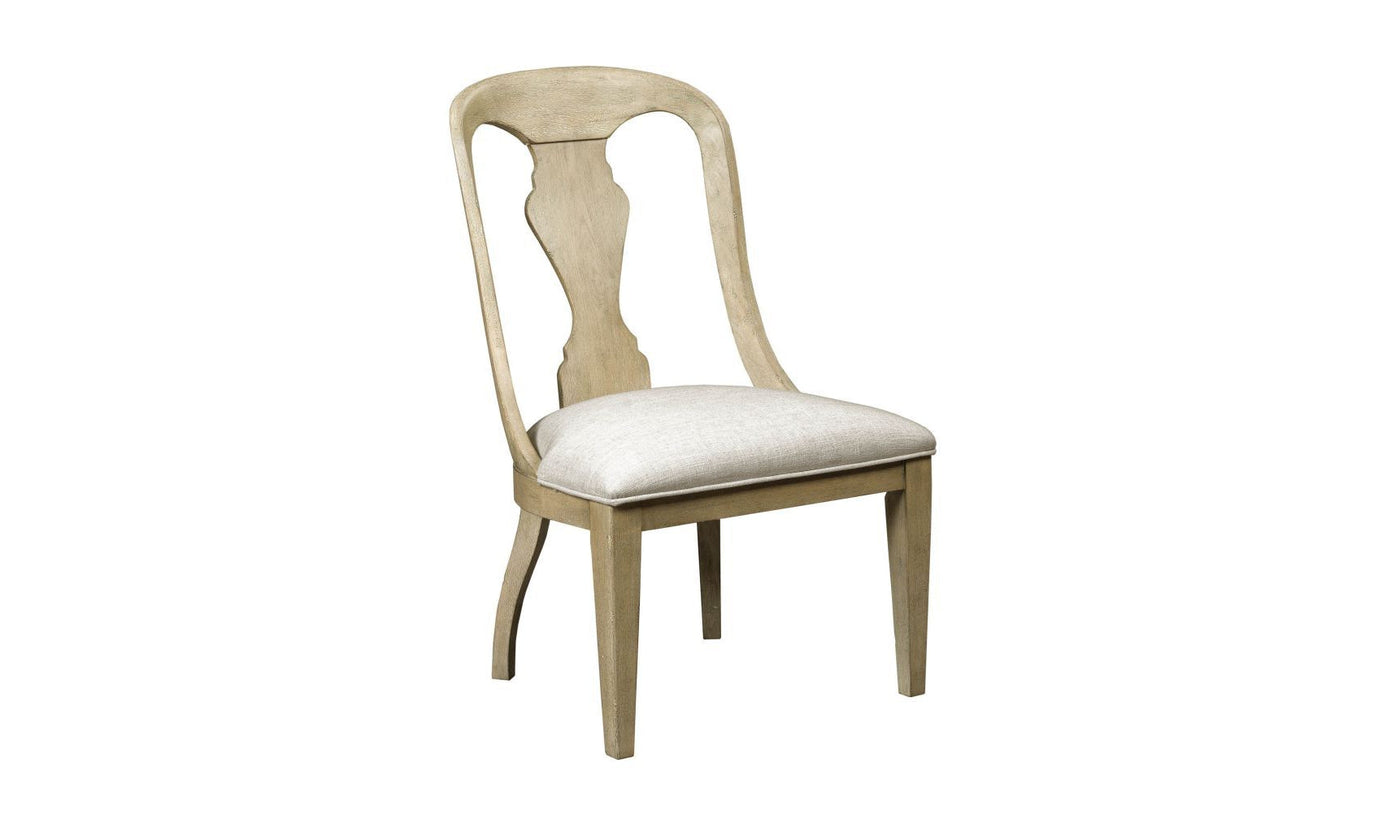 LITCHFIELD WHITBY UPHOLSTERED SIDE CHAIR DRIFTWOOD-Dining Side Chairs-Jennifer Furniture