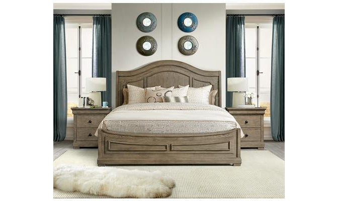 Louis Farmhouse Panel Bed-Beds-Jennifer Furniture