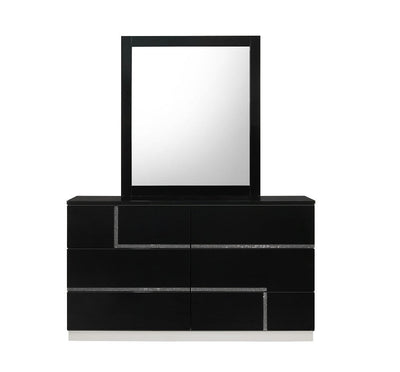 Lucca Dresser with Mirror-Dressers-Jennifer Furniture