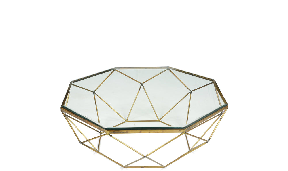 Lucentio Octagon Cocktail Tbl-base-Coffee Tables-Jennifer Furniture