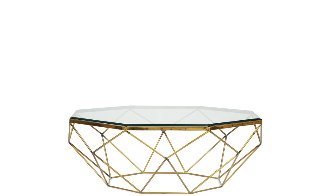 Lucentio Octagon Cocktail Tbl-top-Coffee Tables-Jennifer Furniture