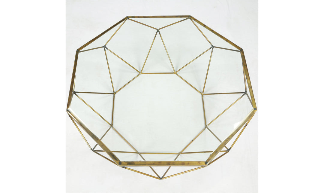 Lucentio Octagon Cocktail Tbl-top-Coffee Tables-Jennifer Furniture