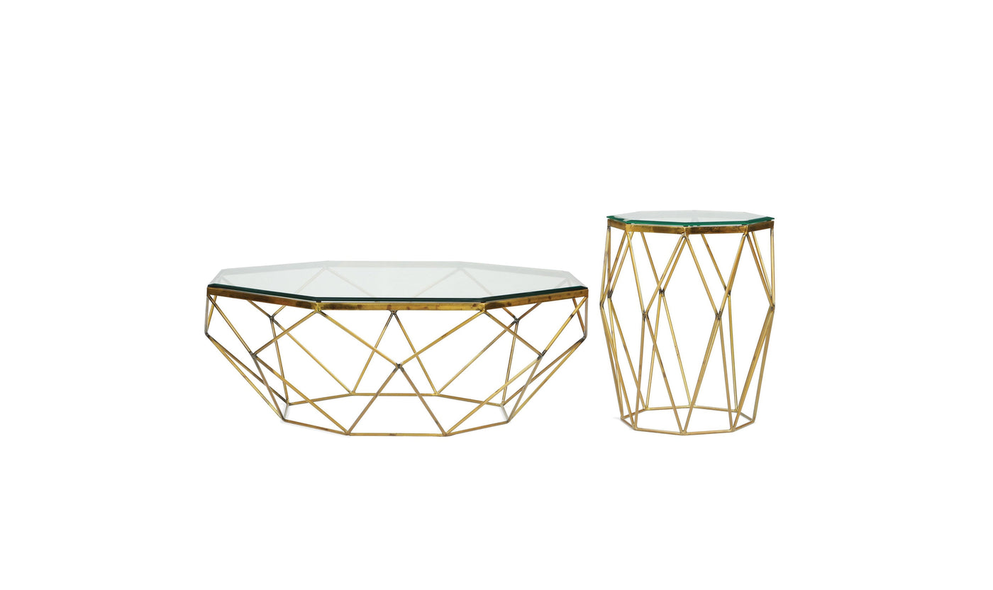 Lucentio Octagon Cocktail Tbl-top-Coffee Tables-Jennifer Furniture