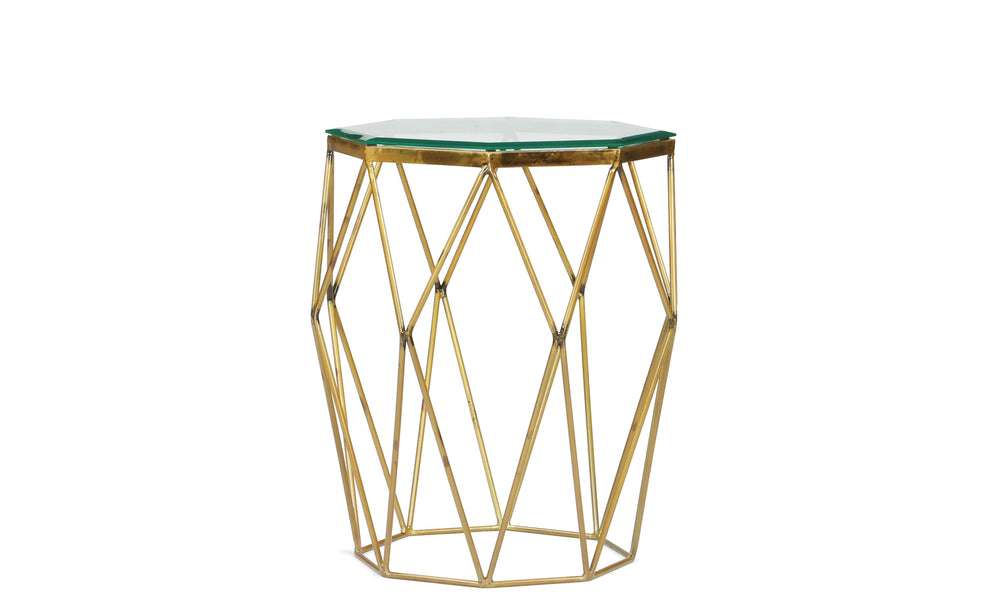 Lucentio Octagon End Table-End Tables-Jennifer Furniture