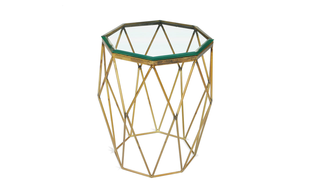 Lucentio Octagon End Table-End Tables-Jennifer Furniture