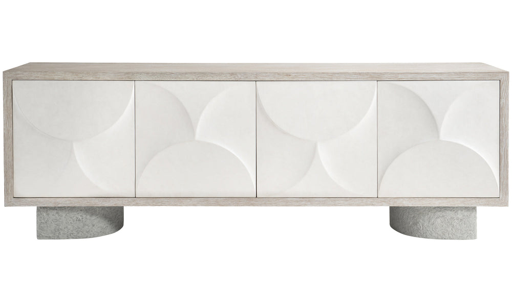 Lunula Entertainment Credenza-Credenzas-Jennifer Furniture