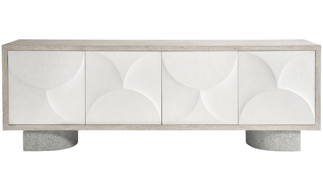 Lunula Entertainment Credenza-Credenzas-Jennifer Furniture