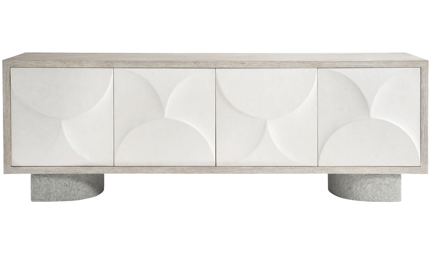 Lunula Entertainment Credenza-Credenzas-Jennifer Furniture