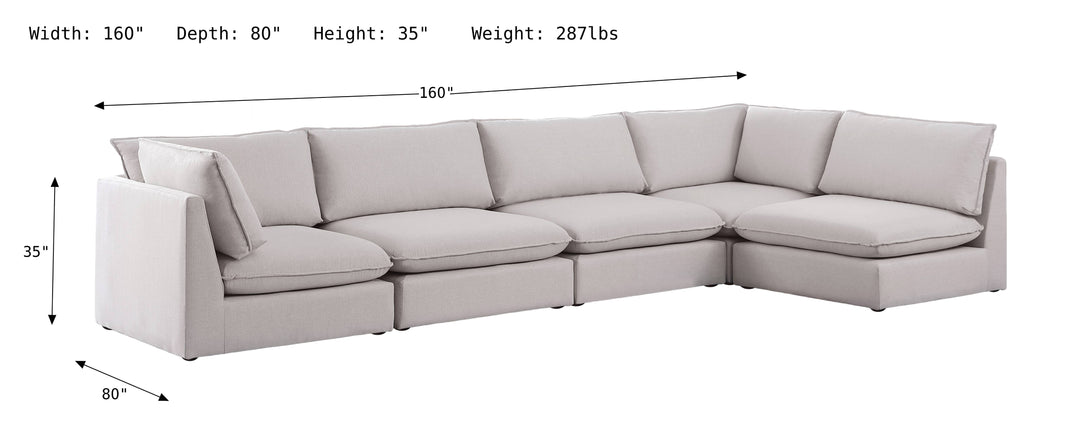 Mackenzie Modular Sectional Sofa-Sectional Sofas-Jennifer Furniture