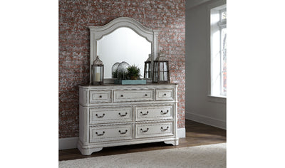 Magnolia 5 pc Manor Bedroom Set-Bedroom Sets-Jennifer Furniture