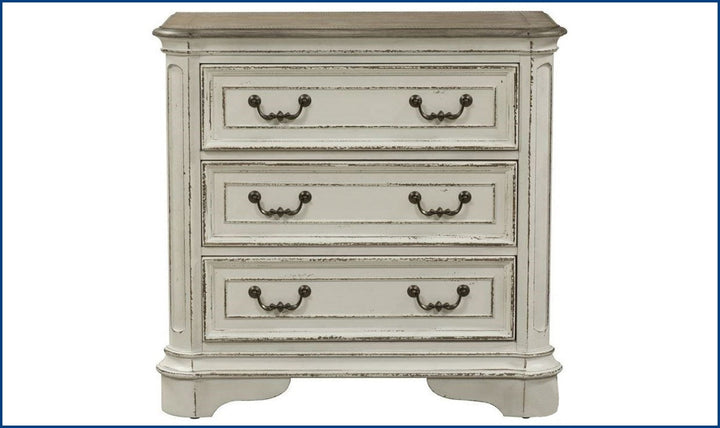 Magnolia Manor 2 Drawer Night Stand-Nightstands-Jennifer Furniture