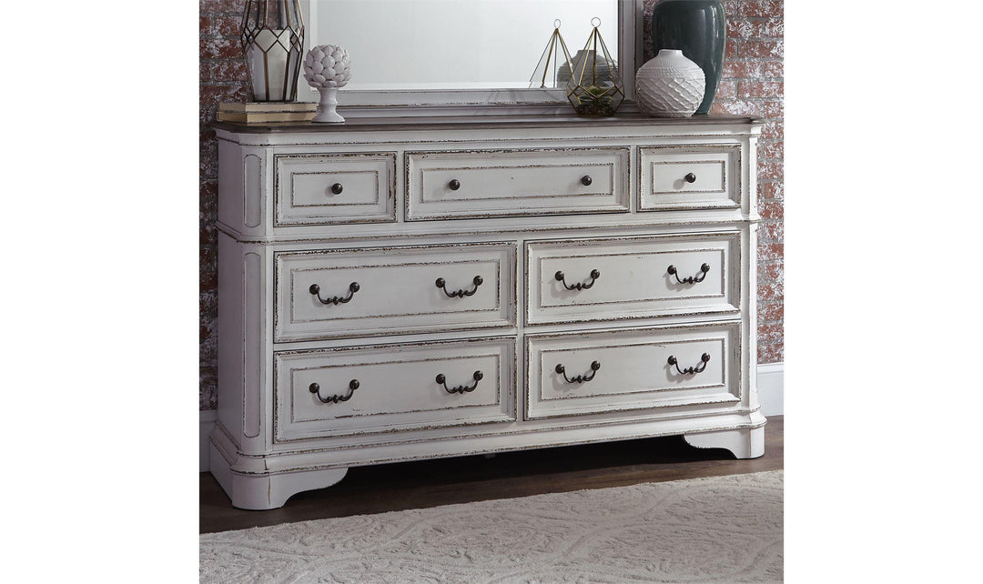 Magnolia Manor Dresser-Dressers-Jennifer Furniture