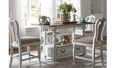 Magnolia Manor Gathering Dining Table Set-Dining Sets-Jennifer Furniture