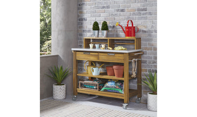 Maho Potting Bench 1 by homestyles-Benches-Jennifer Furniture