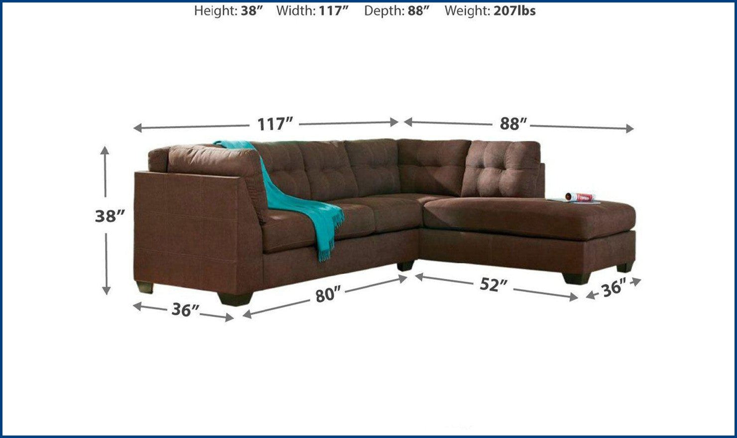 Maier Sleeper Sectional-Sectional Sleeper Sofas-Jennifer Furniture