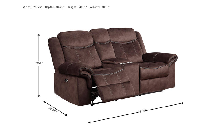 Maison Reclining Loveseat-Loveseats-Jennifer Furniture