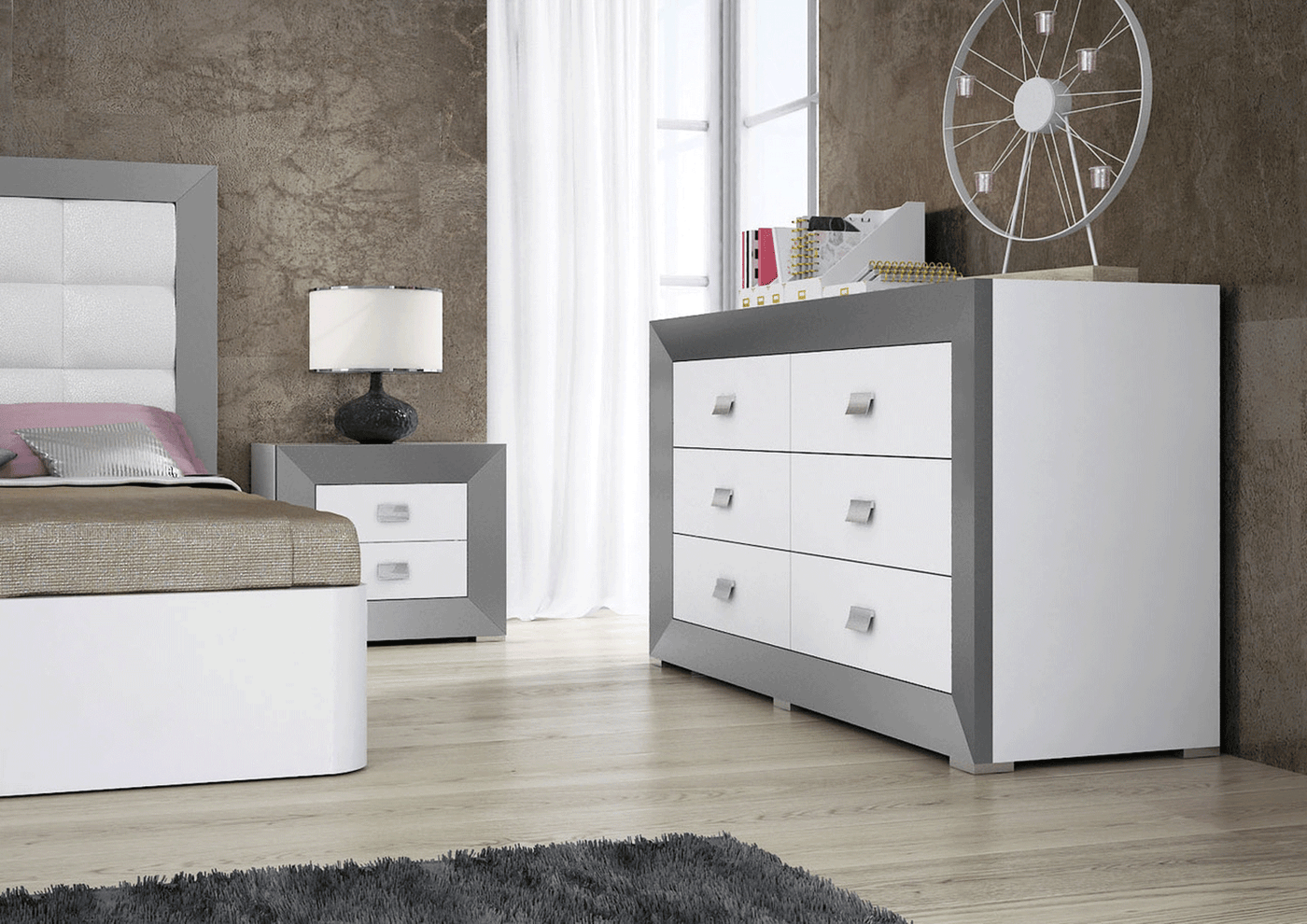 Margo Nightstand-Nightstands-Jennifer Furniture