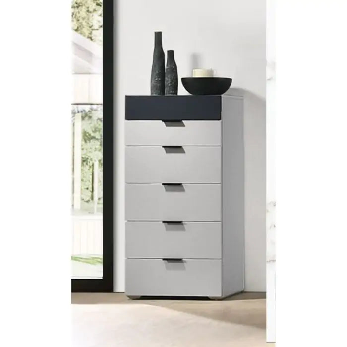 Buy Jennifer Italia Profile 6 Drawers Wooden Chest In Light Gray Buy Jennifer Italia Profile 6 Drawers Wooden Chest In Light Gray