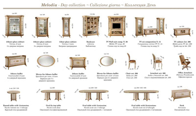 Melodia Dining Table-Dining Tables-Jennifer Furniture