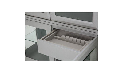 Melrose Plaza China Cabinet & Buffet-Cabinets-Jennifer Furniture