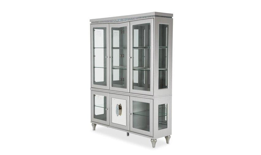 Melrose Plaza China Cabinet & Buffet-Cabinets-Jennifer Furniture