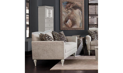 Melrose Plaza Upholstered Swivel Lingerie Chest-Storage Chests-Jennifer Furniture