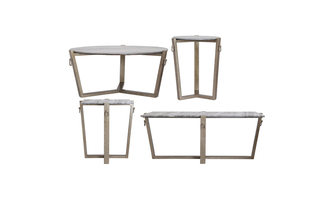 Mercedes Square End Table-End Tables-Jennifer Furniture