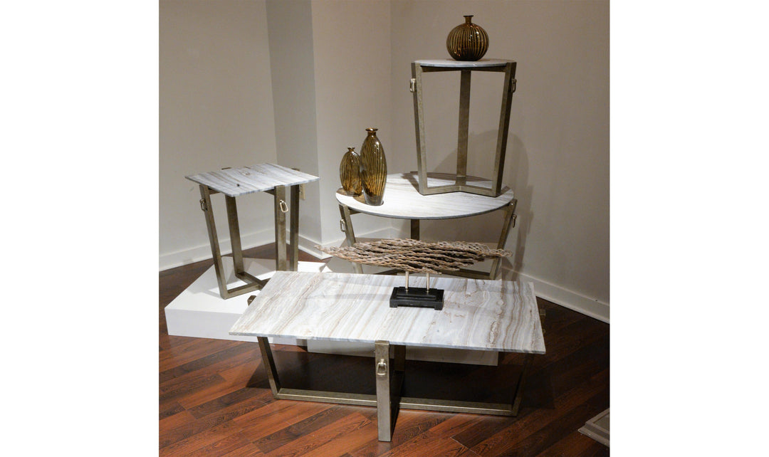 Mercedes Square End Table-End Tables-Jennifer Furniture