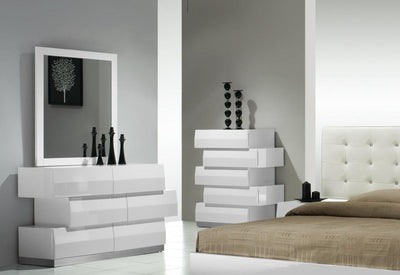 Milan Dresser with Mirror-Dressers-Jennifer Furniture