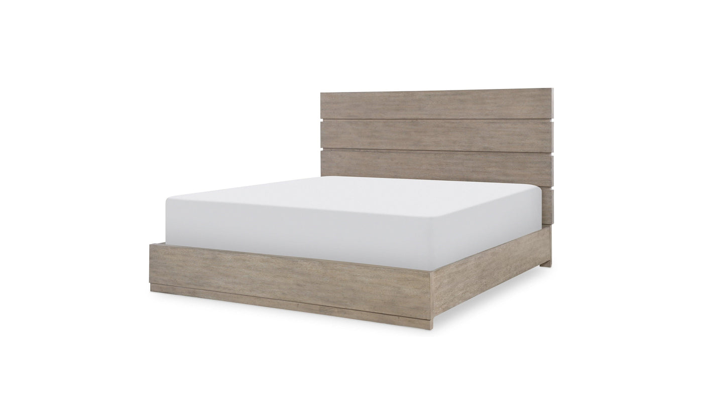 Milano by Rachael Ray Complete California King Panel Bed-Beds-Jennifer Furniture