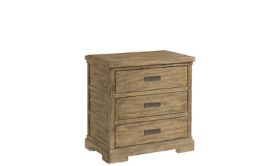 Milton Park 3-drawer Nightstand-Nightstands-Jennifer Furniture