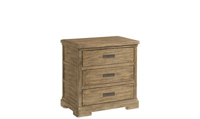 Milton Park 3-drawer Nightstand-Nightstands-Jennifer Furniture