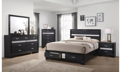 Miranda Storage Bedroom Set-Bedroom Sets-Jennifer Furniture