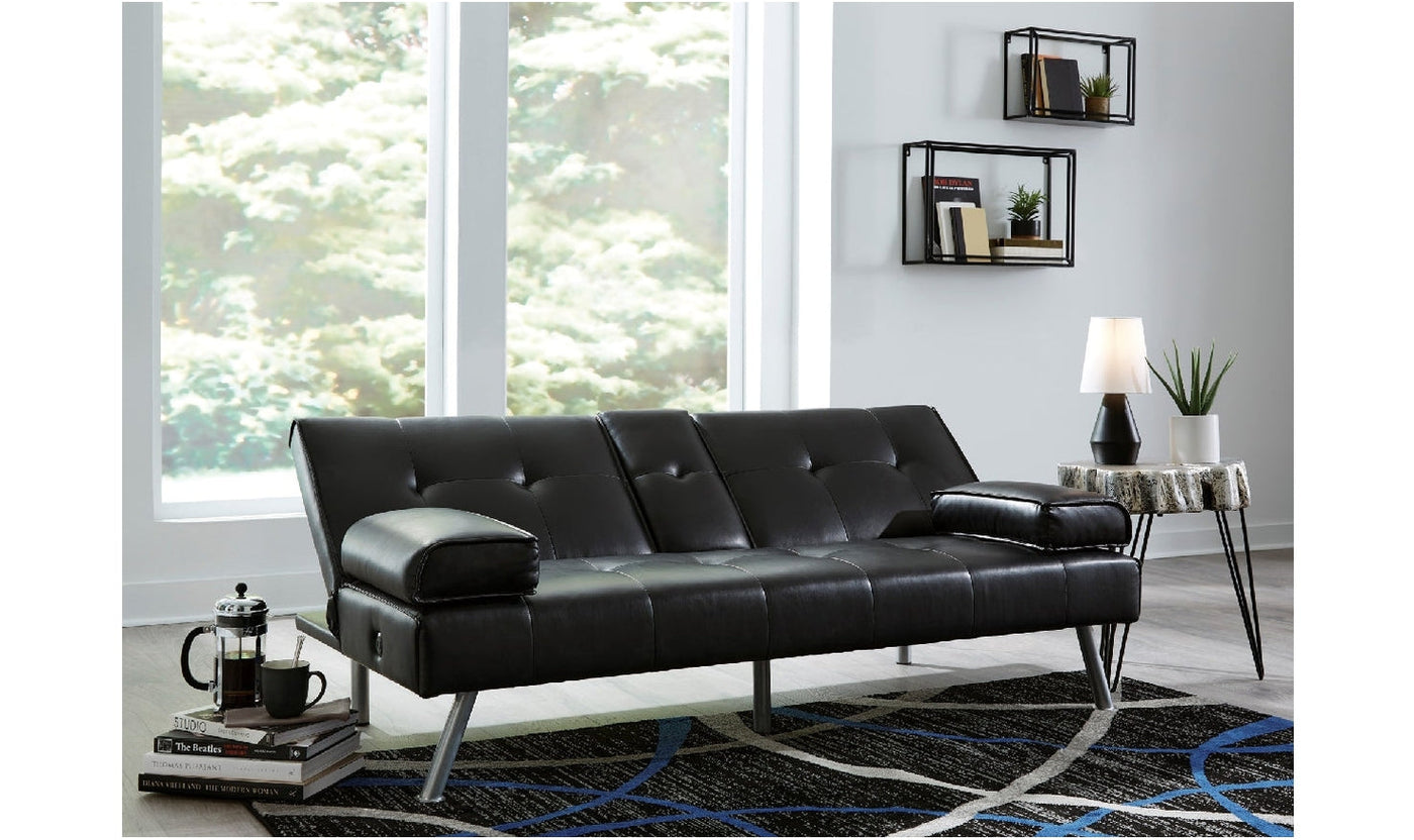 Mirclay Flip Flop Sofa-Futons-Jennifer Furniture