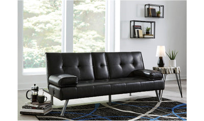 Mirclay Flip Flop Sofa-Futons-Jennifer Furniture