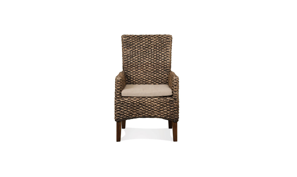 Mix-n-match Chairs Woven Arm Uph Chair 2in-Dining Arm Chairs-Jennifer Furniture