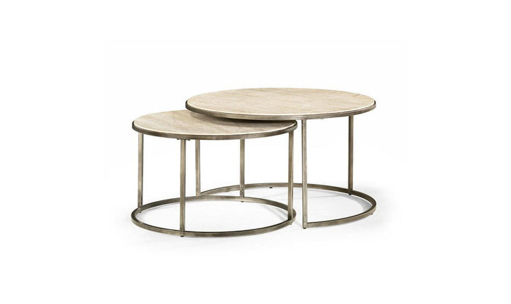 Modern Basics Round Cocktail Table-Coffee Tables-Jennifer Furniture